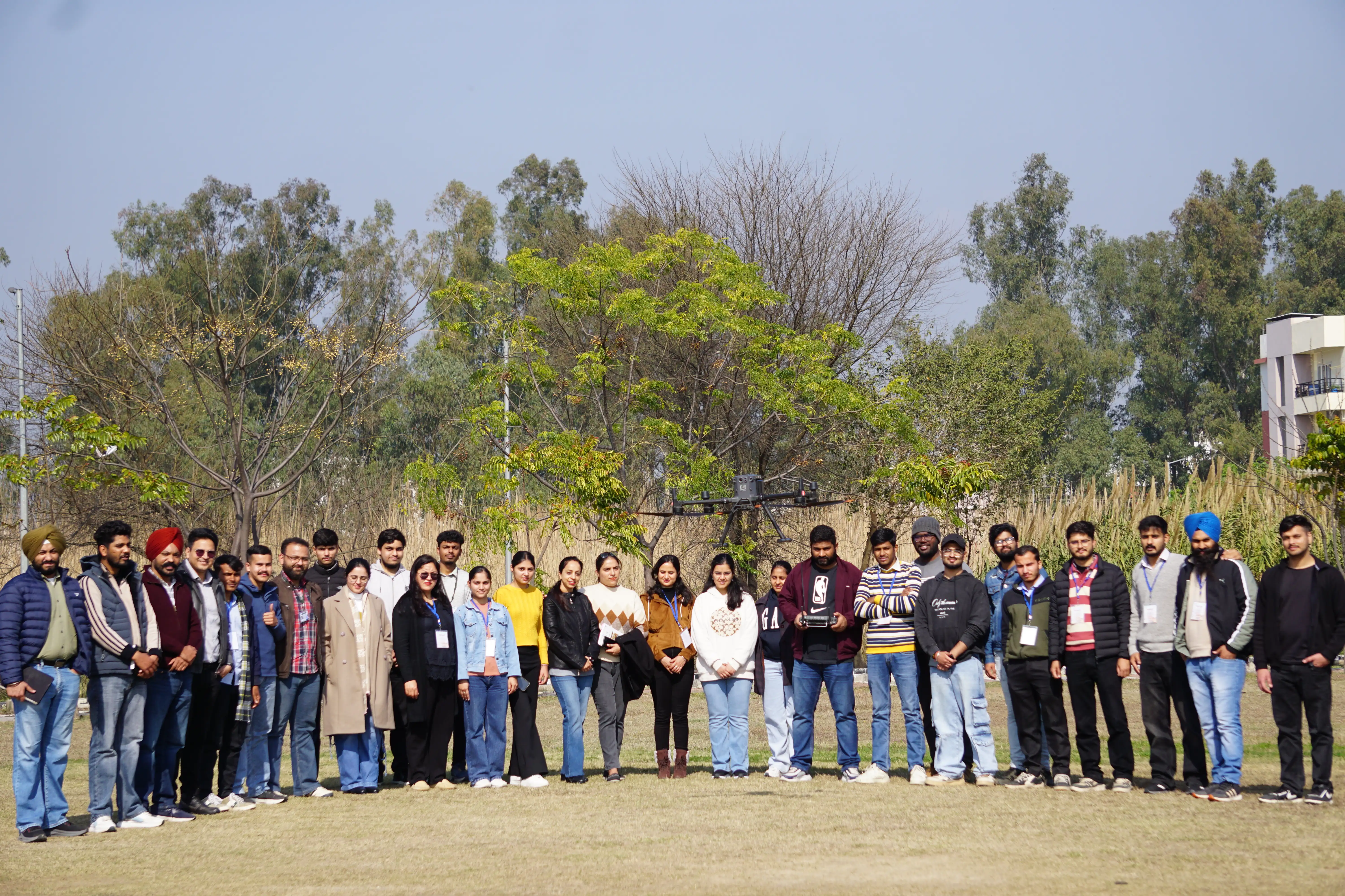 Field measurement session